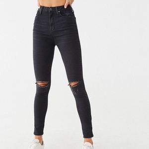 Forever 21 High-Waisted Skinny Jeans